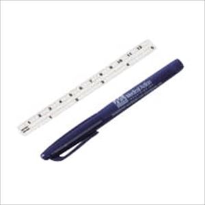 スキンマーカー 定規あり 115 100ホン 皮膚ペン 25-3231-00115【ハリヤード】(115)(25-3231-00)【1単位】