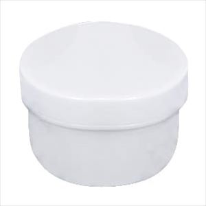 UG軟膏壷80ml（約65g用）白/白【馬野化学容器】(3-58)(25-3658-00-01)【1単位】(馬野化学容器)[]
