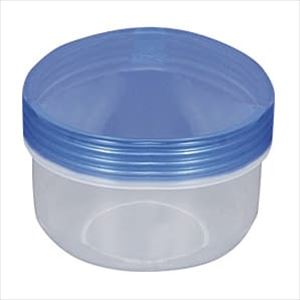 UG軟膏壷80ml（約65g用）UVカットクリア/クリア青【馬野化学容器】(3-58)(25-3658-00-07)【1単位】(