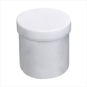 UG軟膏壷125ml（100g用）白/白【馬野化学容器】(3-56)(25-3659-00-01)【1単位】(馬野化学容器)[]