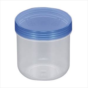 UG軟膏壷125ml（100g用）UVカットクリア/クリア青【馬野化学容器】(3-56)(25-3659-00-07)【1単位】