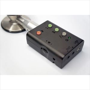 デジタル聴診デバイス ネクステート【シェアメディカル】(SDNX-01G)(25-3729-00)【1単位】(シェアメディカル)