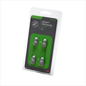 イアーチップ 大1個＋小1個 グレー 40002 グレー 1クミ 25-3862-01グレー【スリーエムジャパン】(40002